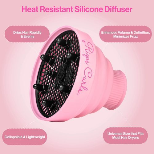 RizosCurls Diffuser Lightweight MinimizesFrizz